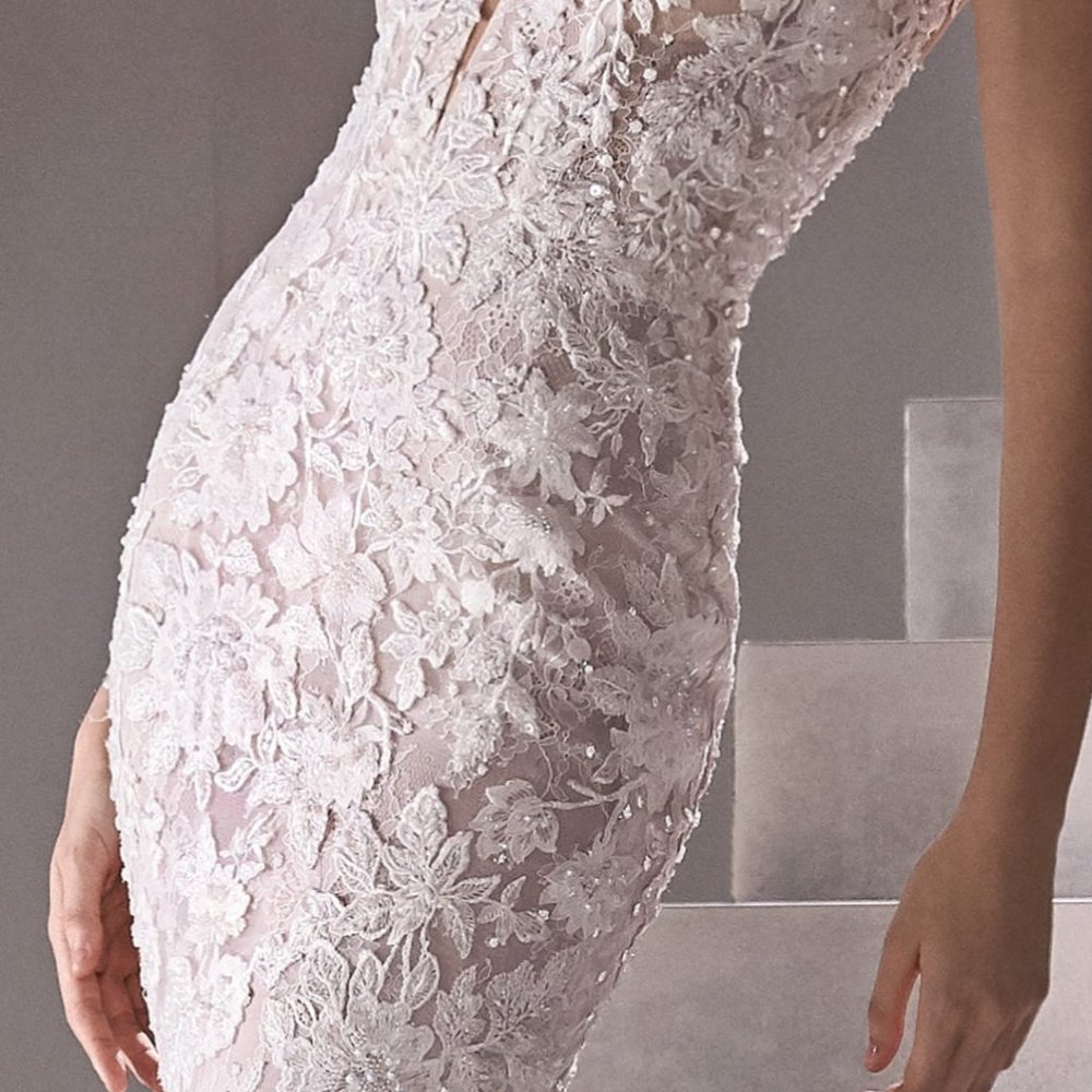 PRONOVIAS  WEDDING DRESS - Picture 8 of 11